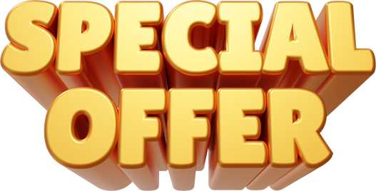 Special offer 3d text